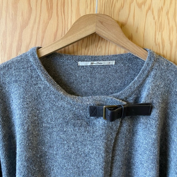Part Two Wool blend Poncho Sweater - Picture 2 of 7